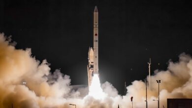 Israel Aerospace Industries launching the "Ofek 13" military spy satellite into space