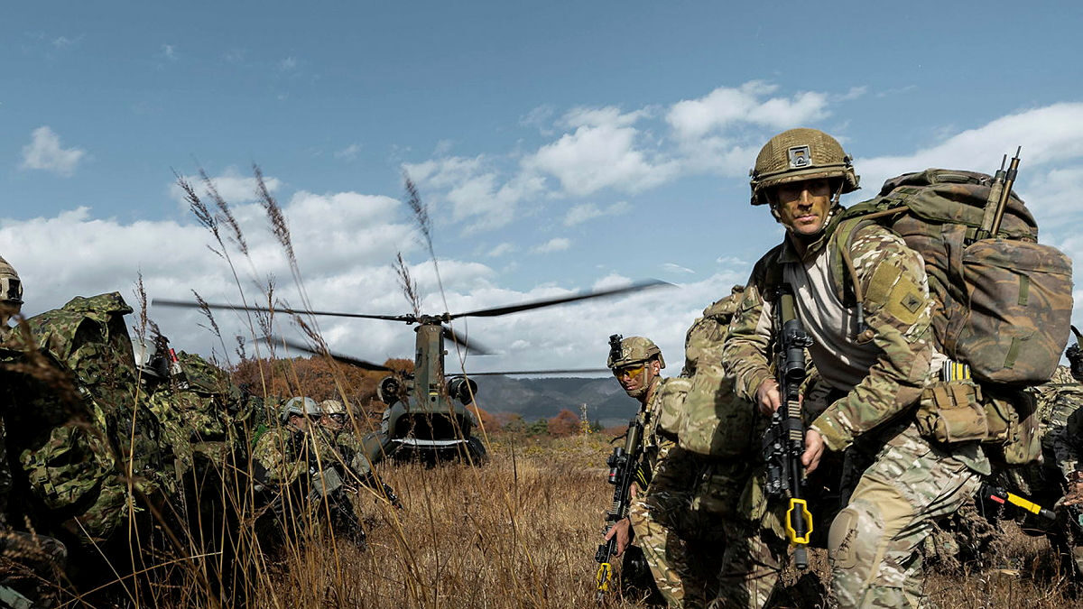 British soldiers