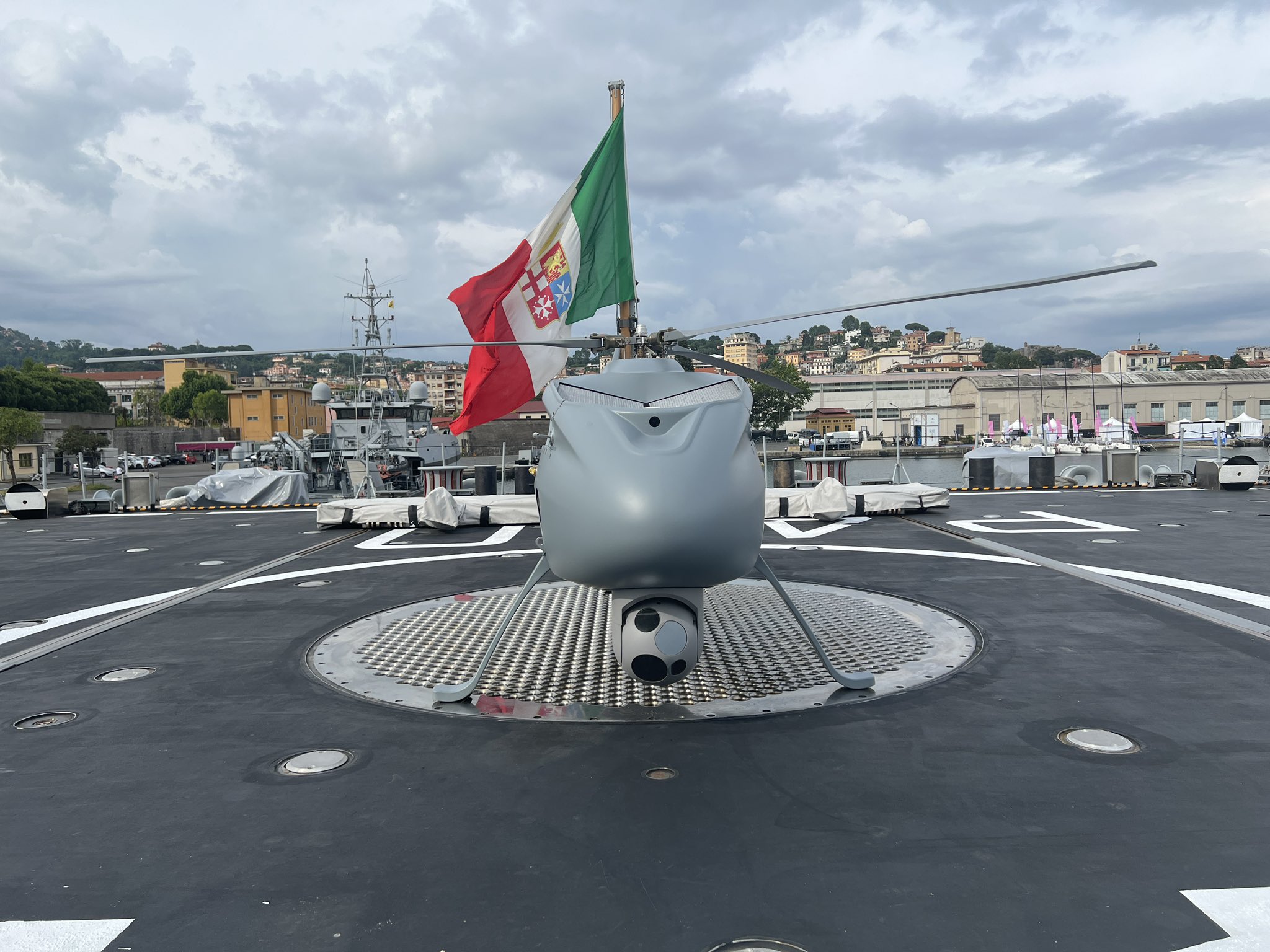 The AWHero’s new developments also include advanced sensor modularity and Leonardo’s Gabbiano TS Ultralight maritime #radar for unmatched all-weather wide area coverage.