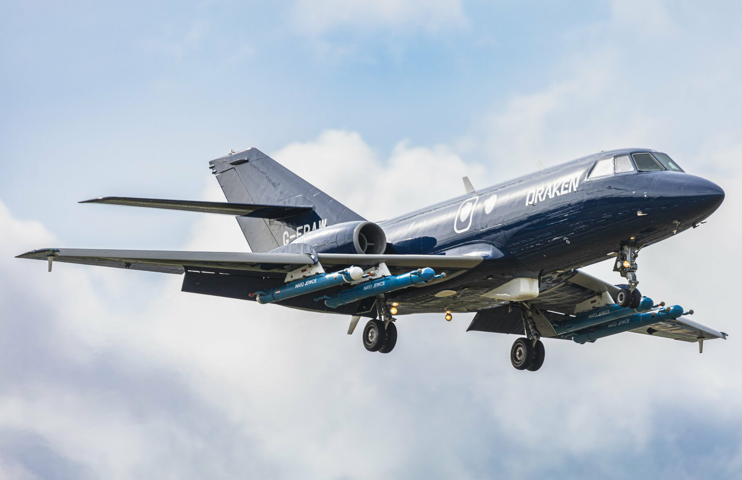 Modified Dassault Falcon 20 aircraft. Photo: NATO