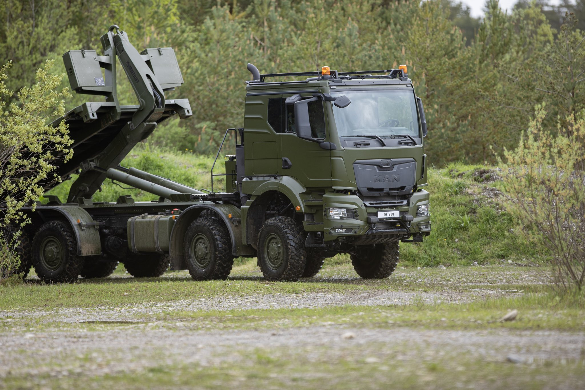 MAN TGG3 8x8 military truck