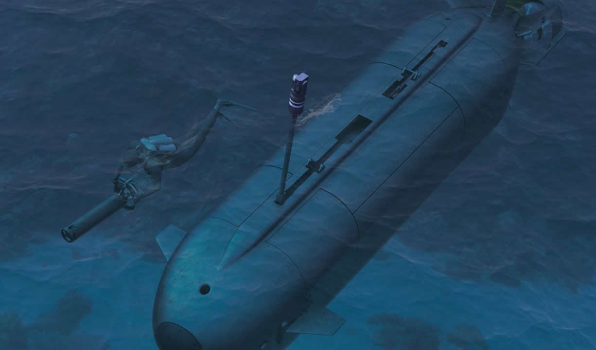 DS8 SDV submersible craft