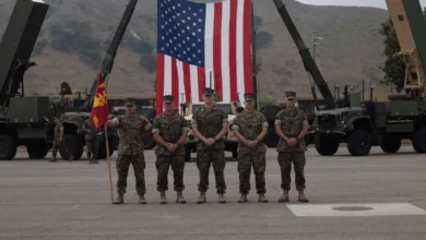 US Marine Corps Long Range Fires Launcher