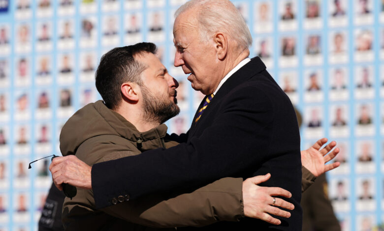 Biden and Zelensky