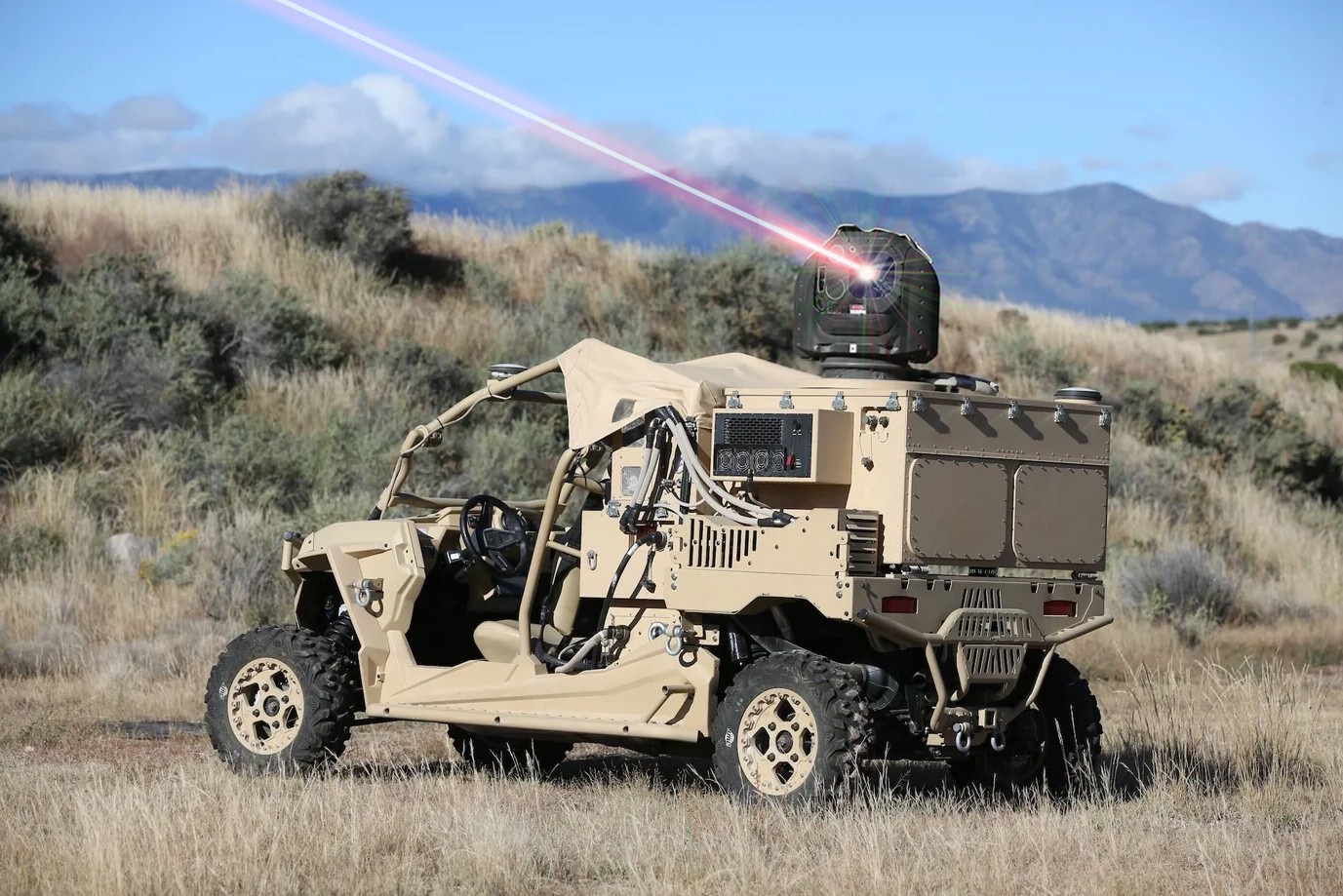Raytheon's directed-energy weapon