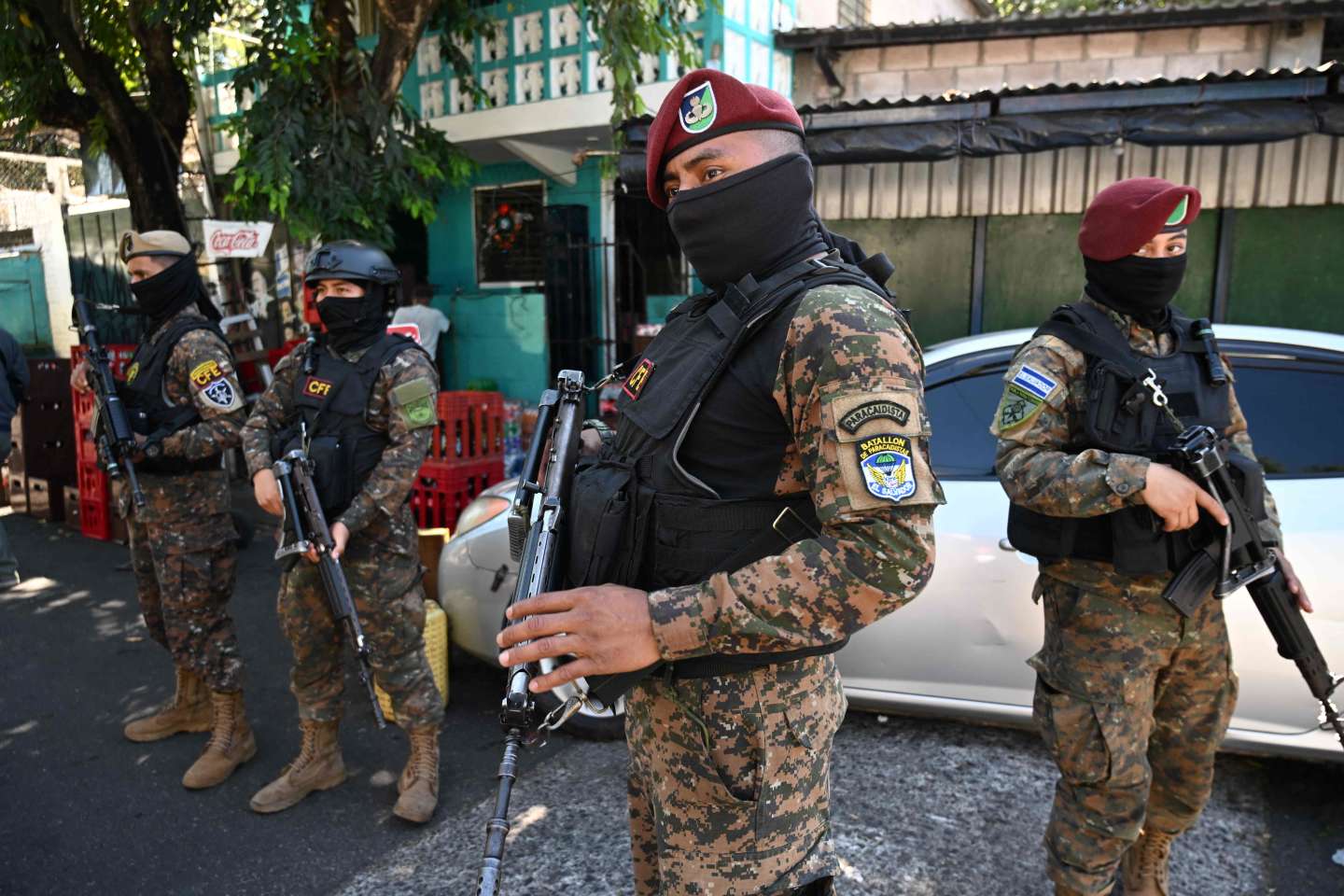 Salvadoran soldiers