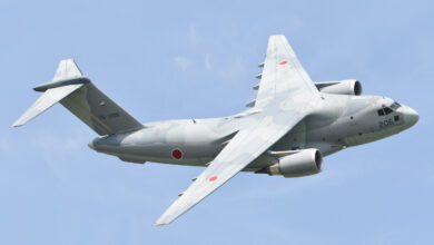 C-2 military transport aircraft