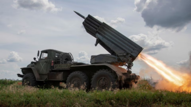 BM-21 Grad multiple launch rocket system