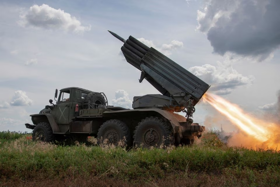 BM-21 Grad multiple launch rocket system