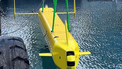 Manta Ray underwater drone