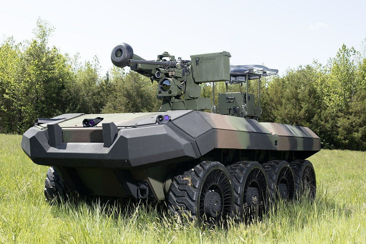 WOLF-X Remote Combat Vehicle from Team HDT (primed by McQ). Photo: HDT Global
