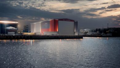 BAE Systems shipbuilding facility