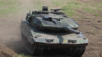 Leopard 2 tank