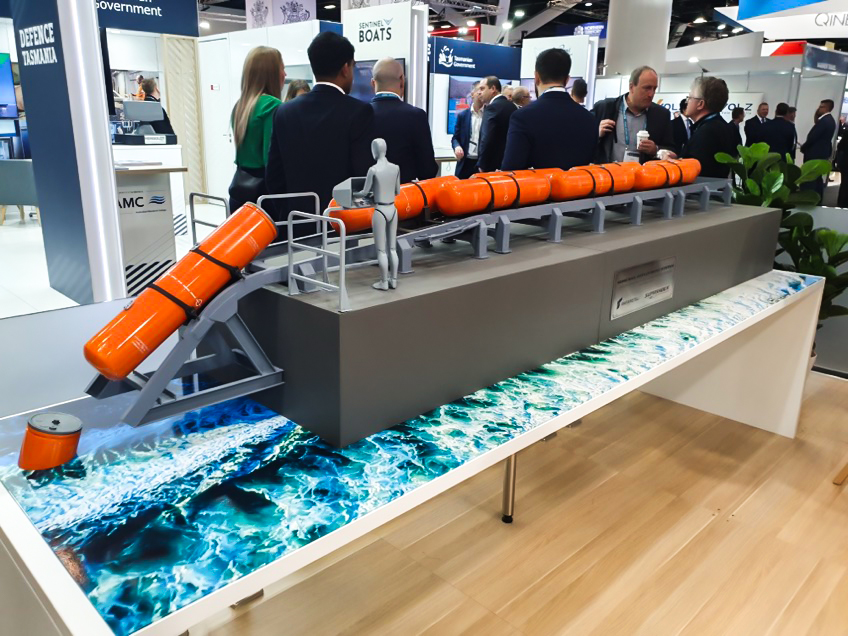 Mine Rail Deployment System