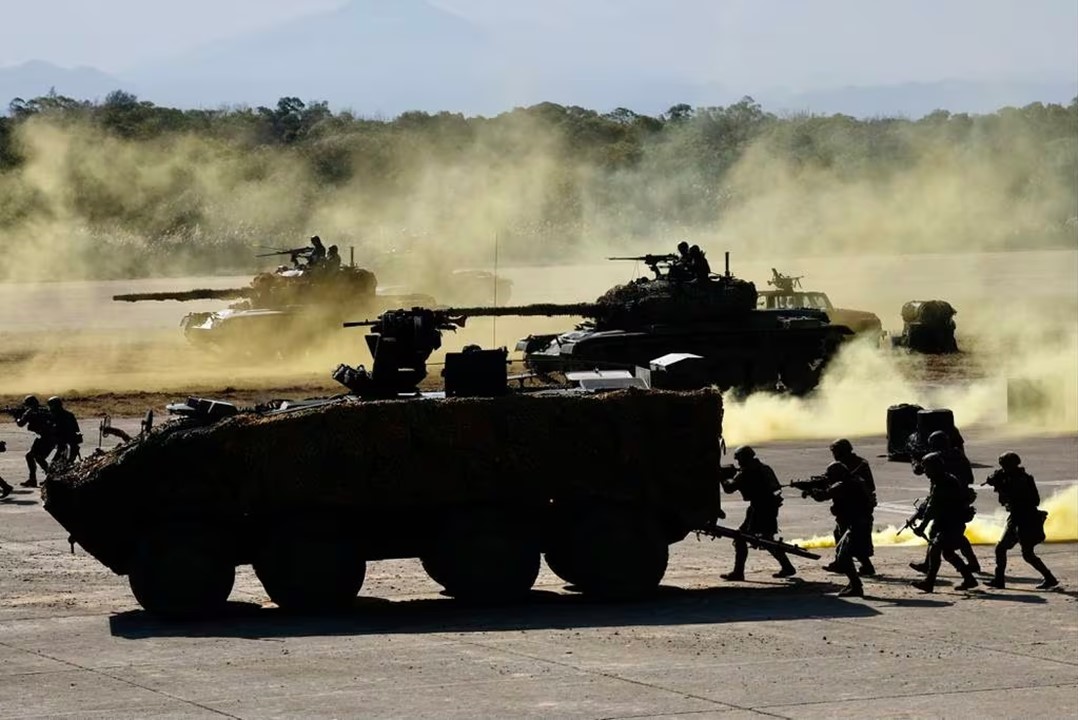 Taiwanese soldiers