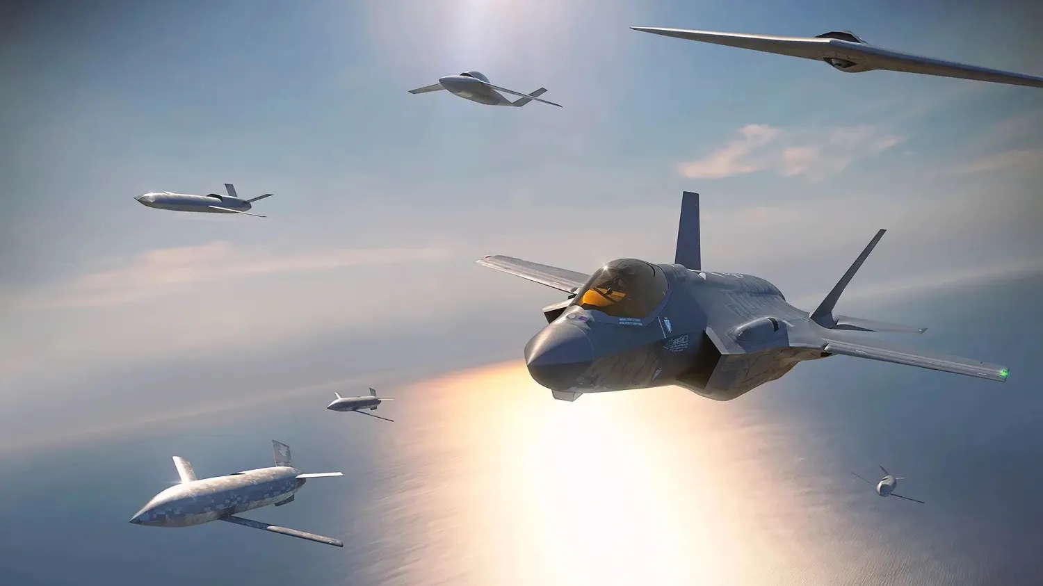 drone wingmen concept