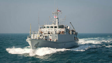 Sandown-class vessel HMS Shoreham