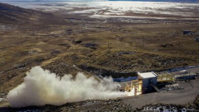 Northrop's new solid rocket motor