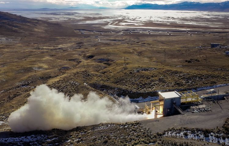 Northrop's new solid rocket motor