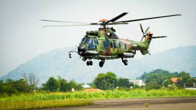 H225M helicopter