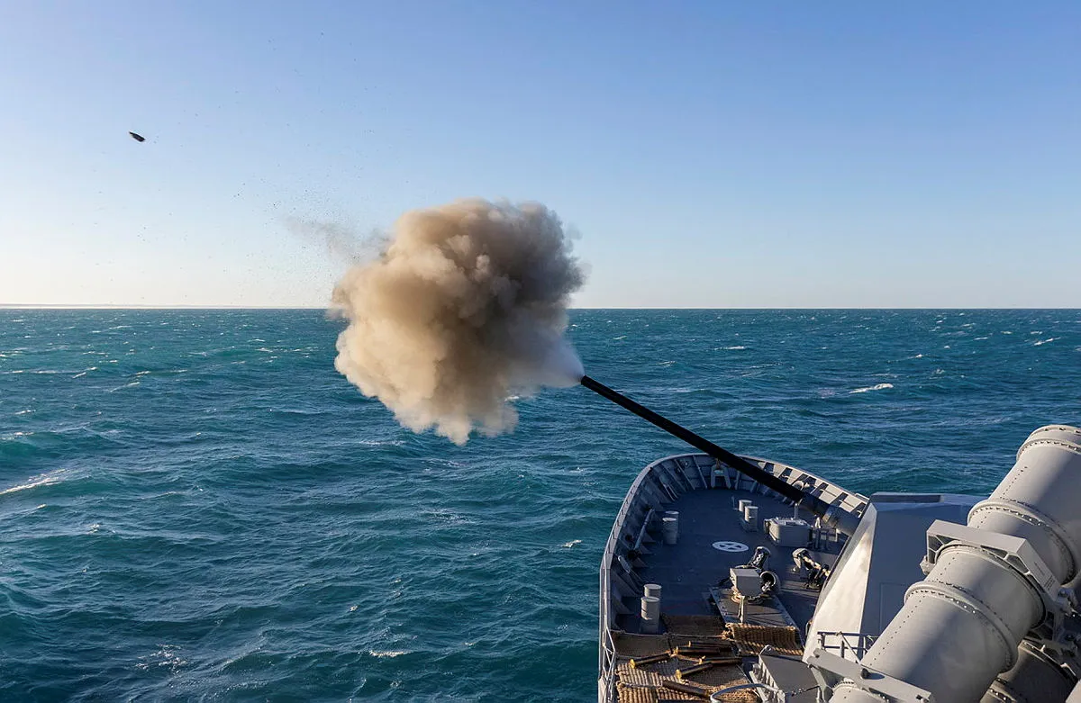 Mk-45 naval gun