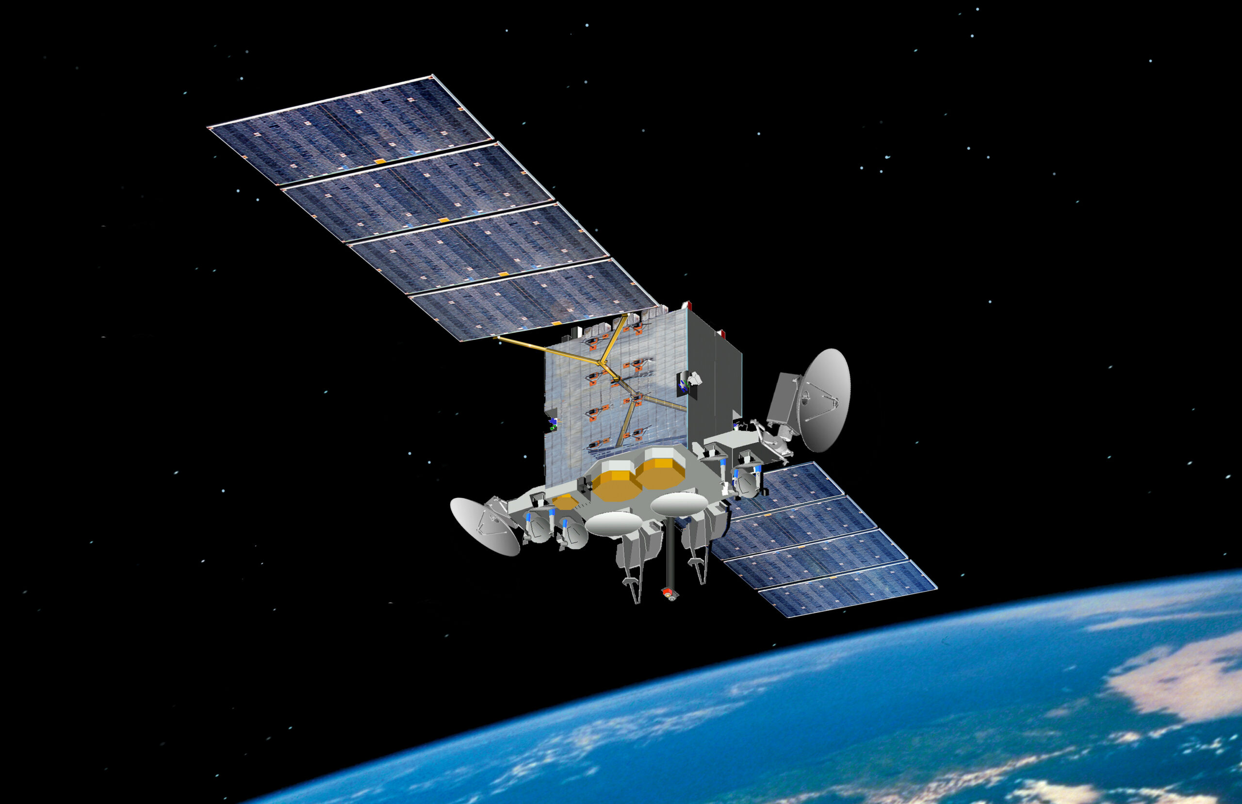military satellite
