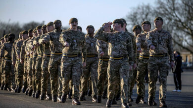 British soldiers