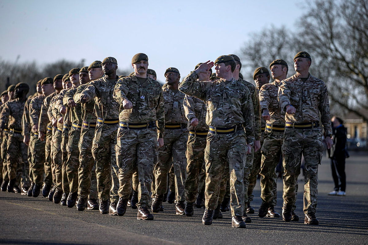 British soldiers