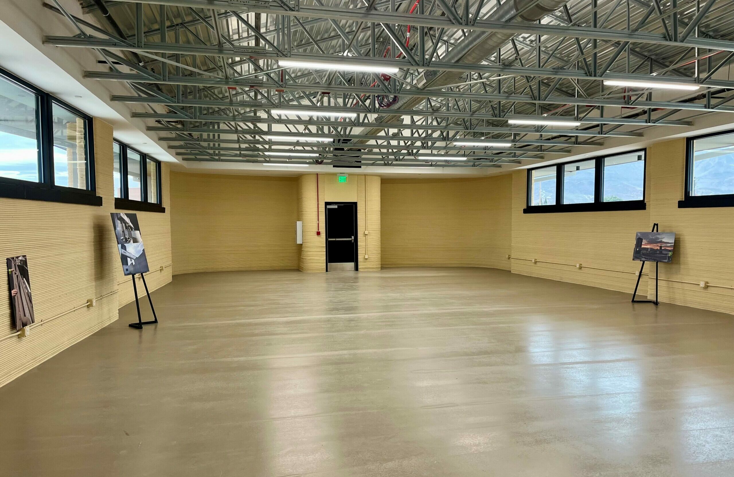 3D-printed barracks
