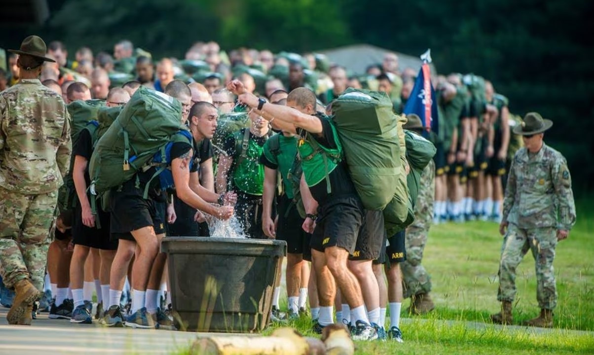 Soldiers at Fort Benning