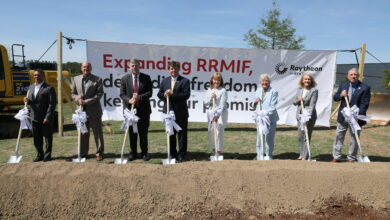Raytheon broke ground on a $115 million expansion of its Redstone Raytheon Missile Integration Facility