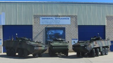Piranha armored vehicle