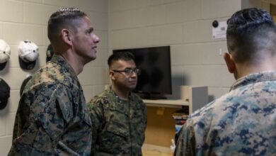 US Marine Corps' barracks