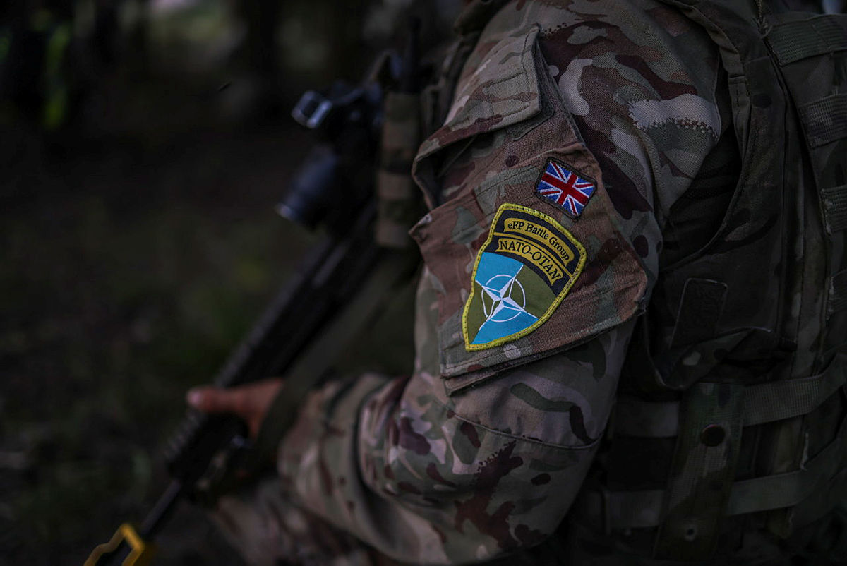 British troops during Exercise Dragon Charge