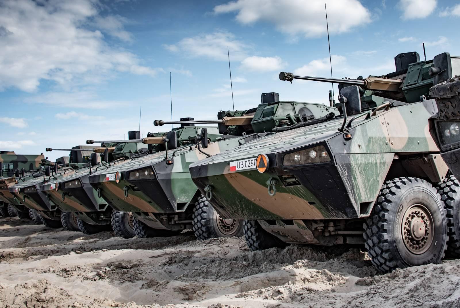 Rosomak "Wolverine" infantry fighting vehicle
