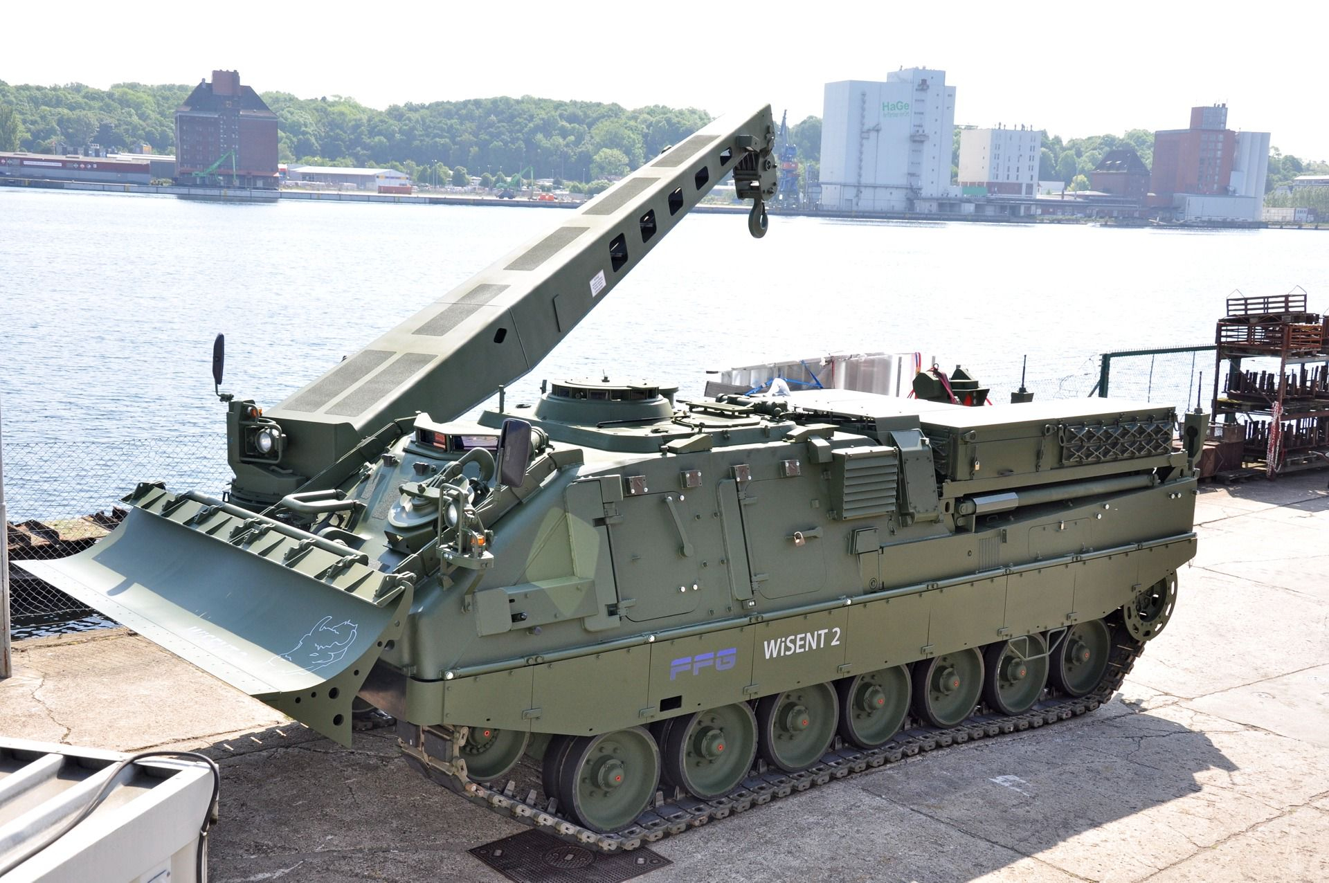 Wisent 2 armored recovery vehicle
