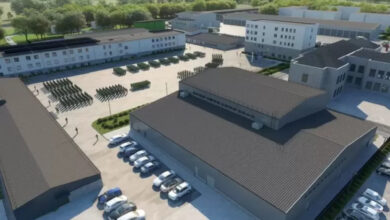 Lithuanian Armed Forces military campus in Šiauliai