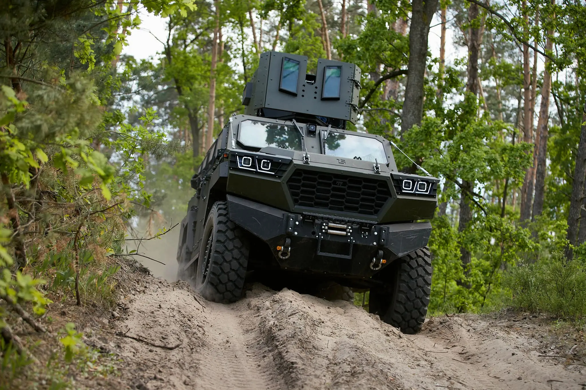 Inguar Mine-Resistant Ambush Protected (MRAP) vehicle