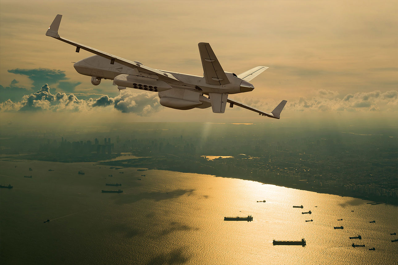 MQ-9B SeaGuardian.