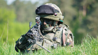L110 A2 light machine gun