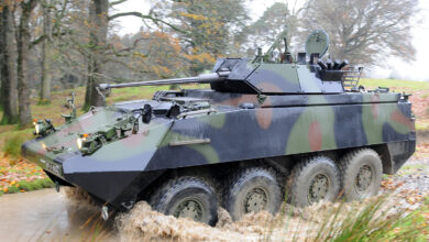 Piranha armored vehicle