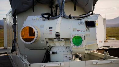 laser weapon