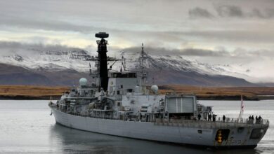 UK's Type 23 frigate.