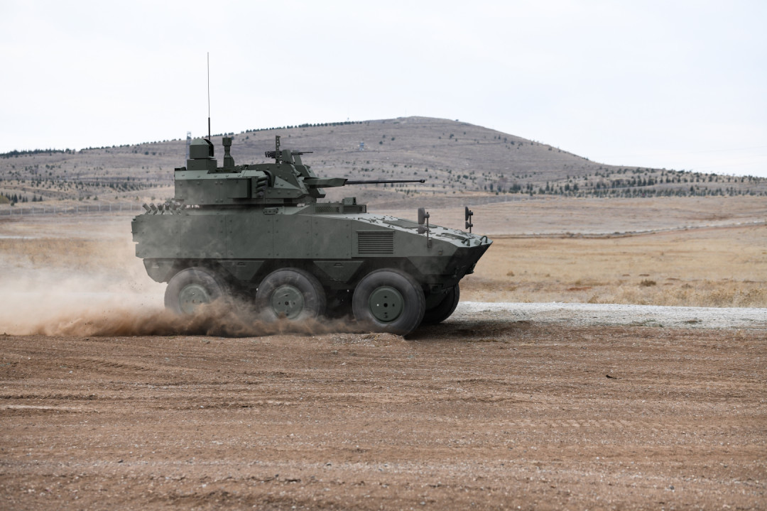 PARS Alpha 6x6 fire support and reconnaissance vehicle