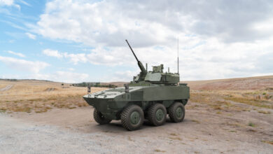 PARS Alpha 6x6 fire support and reconnaissance vehicle