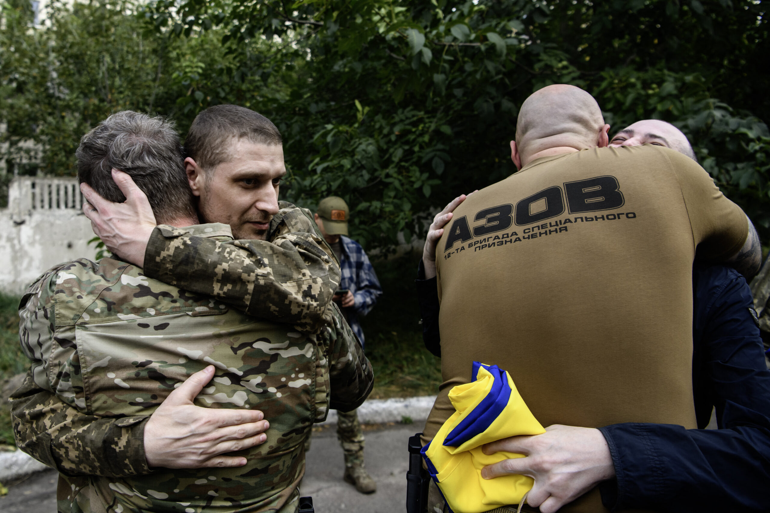 Ukrainian prisoner of war