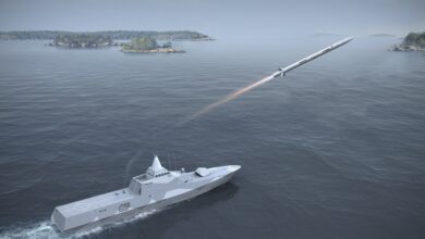 MBDA’s Sea Ceptor and Saab’s Visby-class vessel.