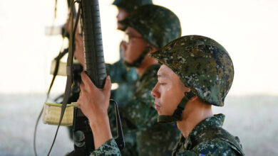 Taiwanese soldiers
