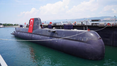 The TCG Murat Reis (S-332) Reis-class submarine