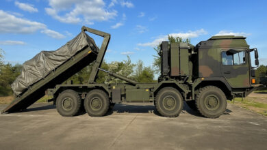 A Rheinmetall MAN Military Vehicle